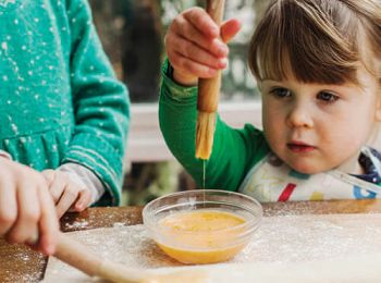 Little Dish founder, Hillary Graves, shares her advice for getting creative in the kitchen with budding little chefs.